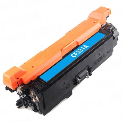 Cartouche laser HP CF321A (653A) compatible cyan