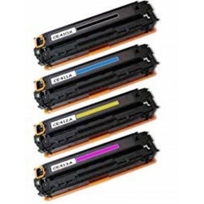 Ensemble complet de 4 cartouches laser HP...