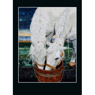 CARTE D'ART TEXTILE (CA023), LIVRAISON GRATUITE
