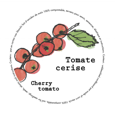 Minipot tomate cerise