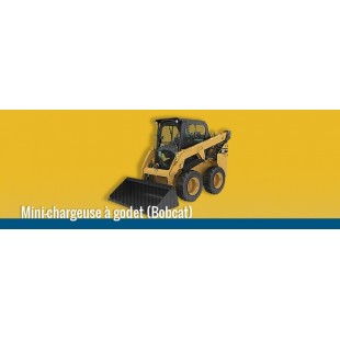 Mini-chargeuse à godet (bobcat)