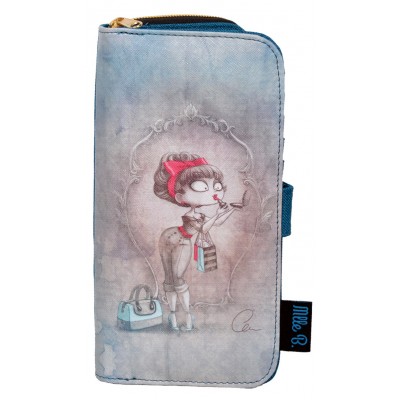 Porte-feuille Mlle B. Vintage