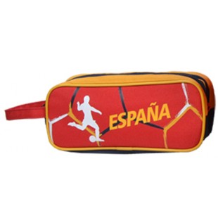 Coffre à crayons double Soccer Espana