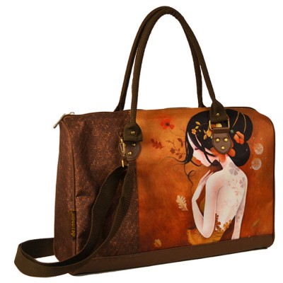 Sac bagage Dezango Papillon de cuivre