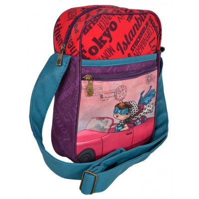 Sac Mini-bandoulière Mlle B. Sur la Route