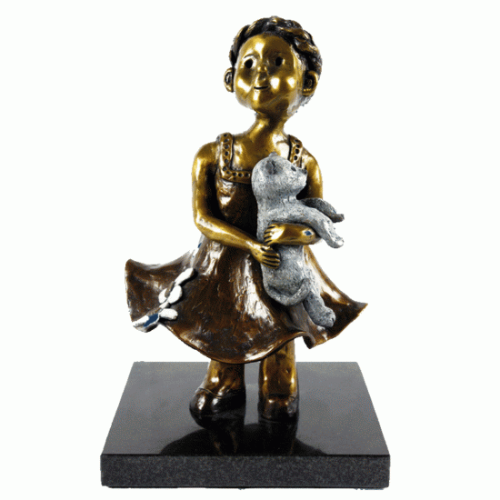 Sculpture en bronze La future star - Ginette Laplante