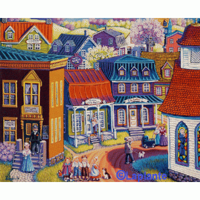 LITHO-06 Comme si c'était hier - Ginette Laplante