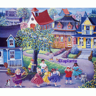 LITHO-09 Les coquettes - Ginette Laplante