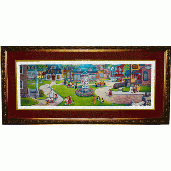 GICLÉE-C21 Le quartier des grosses affaires -...