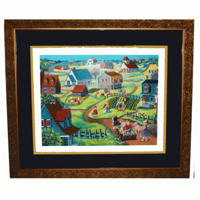GICLÉE-C09 Heure de gloire - Ginette Laplante
