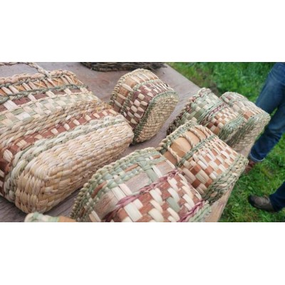 ATELIER  Panier de quenouille avec Sweet Mama Grass