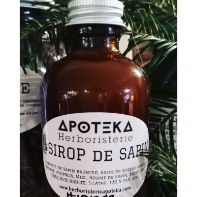 Sirop -Sureau & Résine de Sapin 