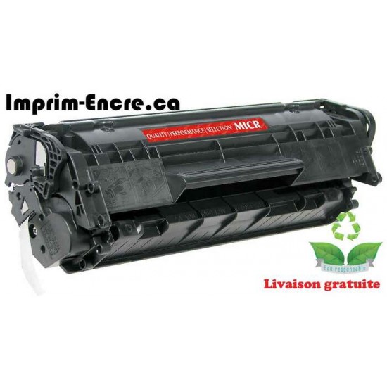HP toner Q2612A MICR ( 12A ) noire originale ( OEM...
