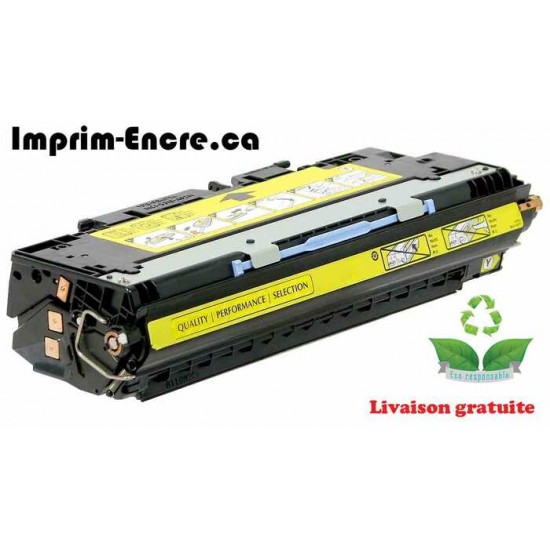 HP toner Q2682A ( 311A ) jaune originale ( OEM ) remise à neuf de très haute qualité - 6,000 pages