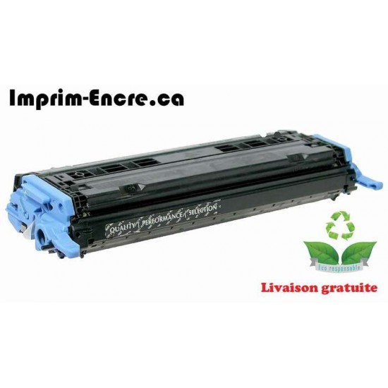 HP toner Q6000A ( 124A ) noire originale ( OEM ) remise à neuf de très haute qualité - 2,500 pages