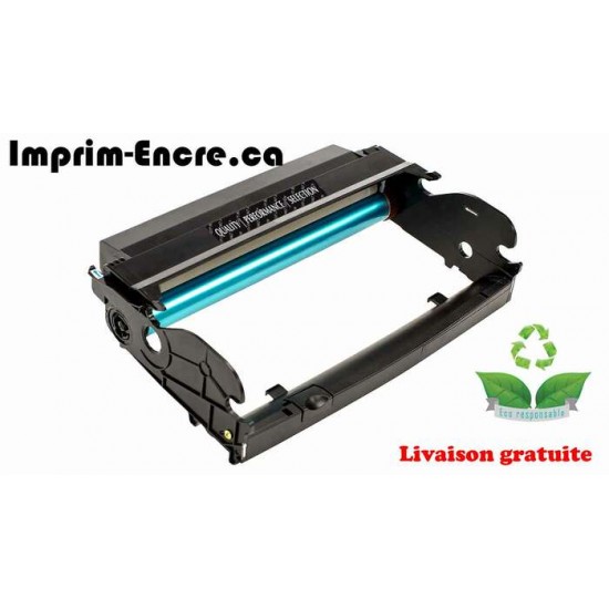 Tambour Lexmark / Dell universelle E260X22G / 330-8988 / DM631 / W5389 / 39V3207 remise à neuf de très haute qualité - 30,000 pages