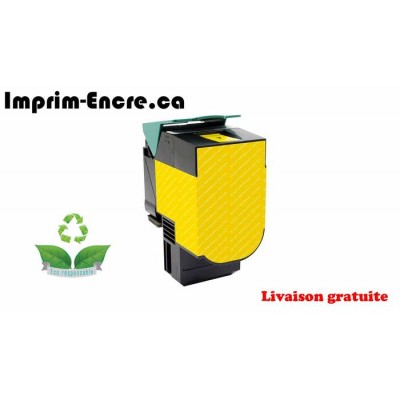 Lexmark toner C540H1YG / C540H2YG jaune remise à...
