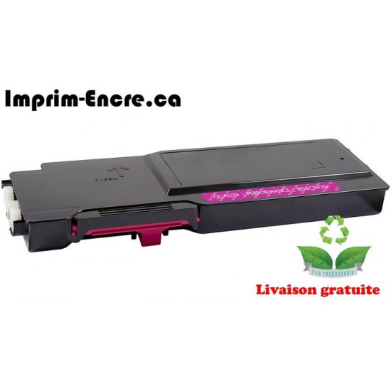 Dell toner 331-8431 / XKGFP magenta originale ( OEM ) remise à neuf de très haute qualité - 9,000 pages