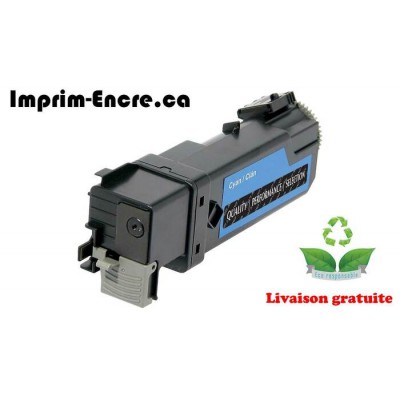 Dell toner 330-1437 / T107C cyan remise à neuf de...