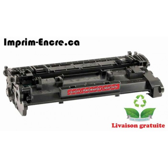 HP toner CF226A MICR ( 26A ) noire originale ( OEM ) remise à neuf de très haute qualité - 3,100 pages 