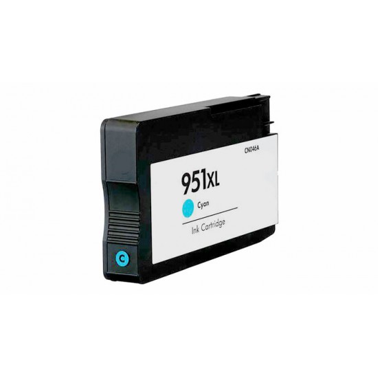 Encre HP ( 951XL ) cyan originale ( OEM ) remise à neuf de très haute qualité - 1500 pages