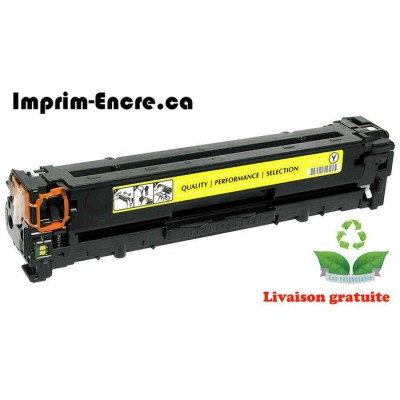 HP toner CB542A ( 125A ) jaune originale ( OEM )...