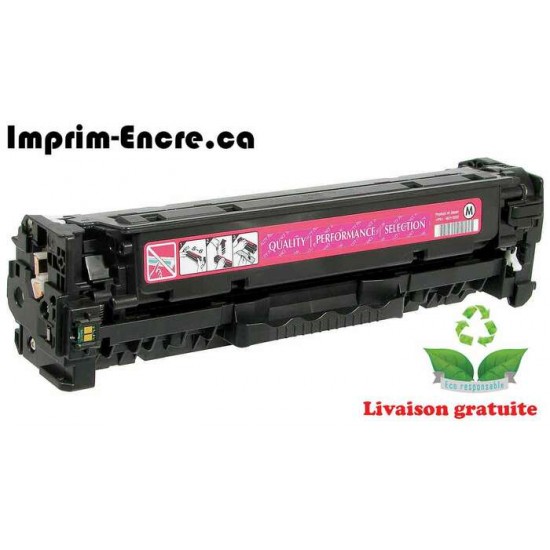 HP toner CC533A ( 304A ) magenta originale ( OEM ) remise à neuf de très haute qualité - 2,800 pages