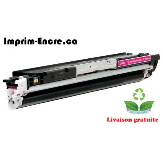HP toner CF353A ( 130A ) magenta originale ( OEM ) remise à neuf de très haute qualité - 1,000 pages