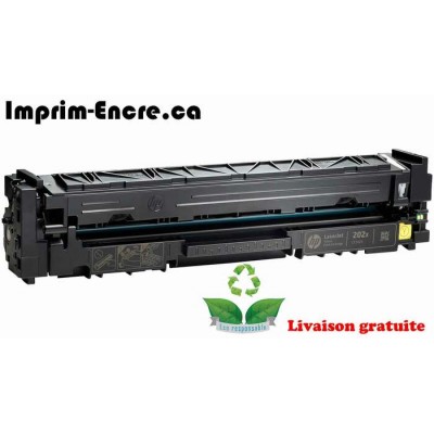 HP toner CF502A ( 202A ) jaune originale ( OEM )...