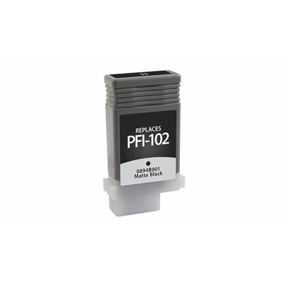 Encre  Canon PFI-102MBK noire mat originale ( OEM...
