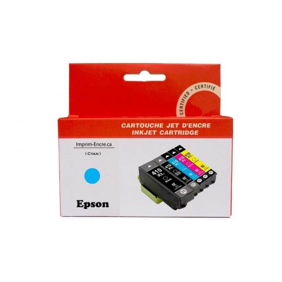 Encre Epson T410XL220 cyan compatible de très haute qualité - 650 pages