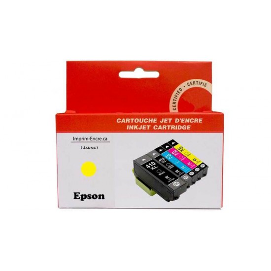 Encre Epson T410XL420 jaune compatible de très haute qualité - 650 pages
