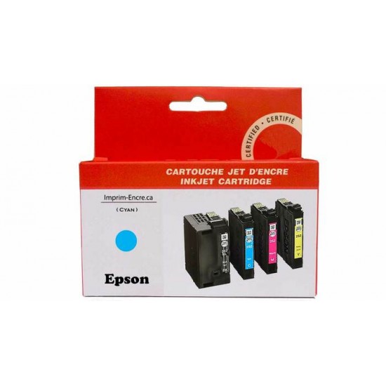 Encre Epson T252XL220 cyan compatible de très...