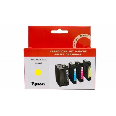 Encre Epson T252XL420 jaune compatible de très...