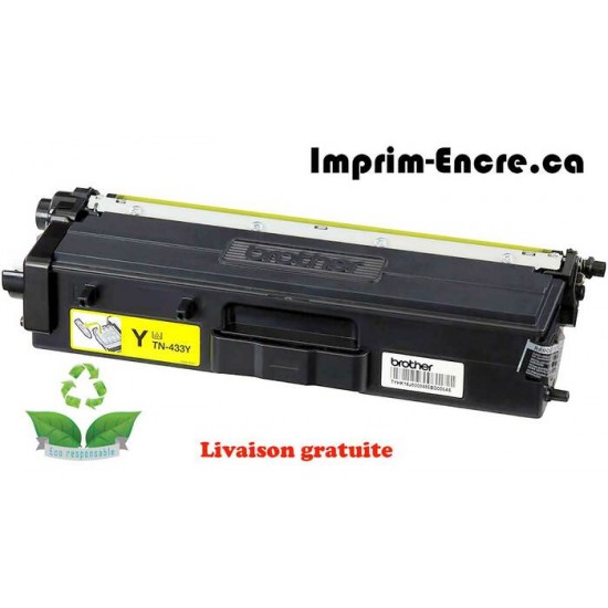 Brother toner TN-433Y jaune originale ( OEM )...