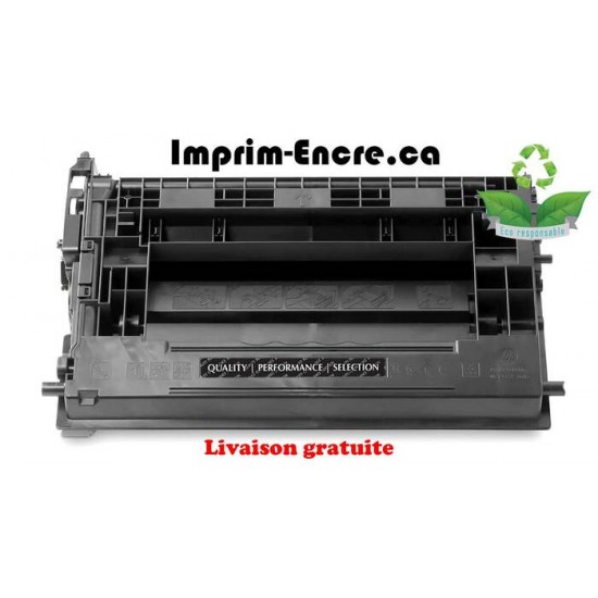 HP toner CF237A ( 37A ) noire originale ( OEM ) remise à neuf de très haute qualité - 11,000 pages