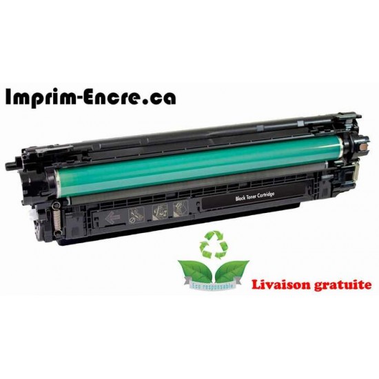 HP toner CF450A ( 655A ) noire originale ( OEM ) remise à neuf de très haute qualité - 12,500 pages