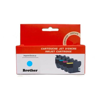 Encre  Brother LC41C cyan compatible de très...