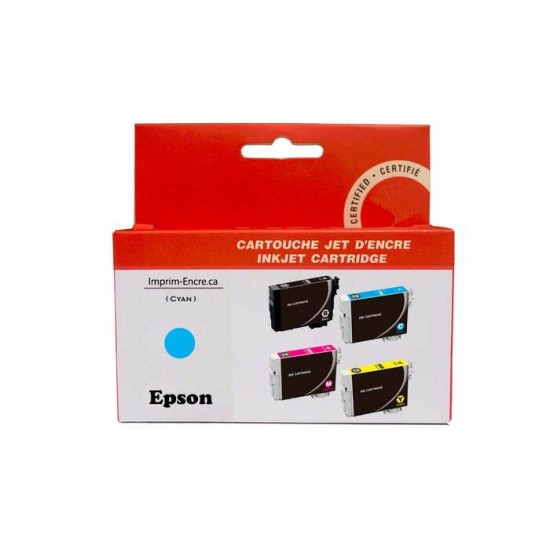 Encre Epson T802XL220 cyan compatible de très haute qualité - 1,900 pages