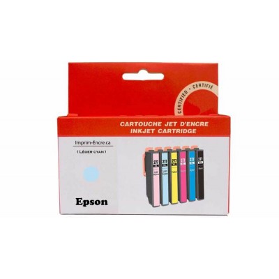 Encre Epson T277XL520 léger cyan compatible de...