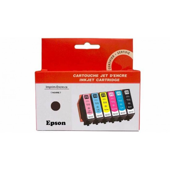 Encre Epson T312XL120 noire compatible de très haute qualité - 500 pages