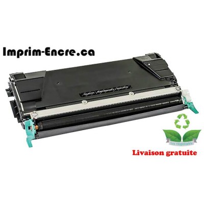 Lexmark toner C746H2KG noire remise à neuf de...
