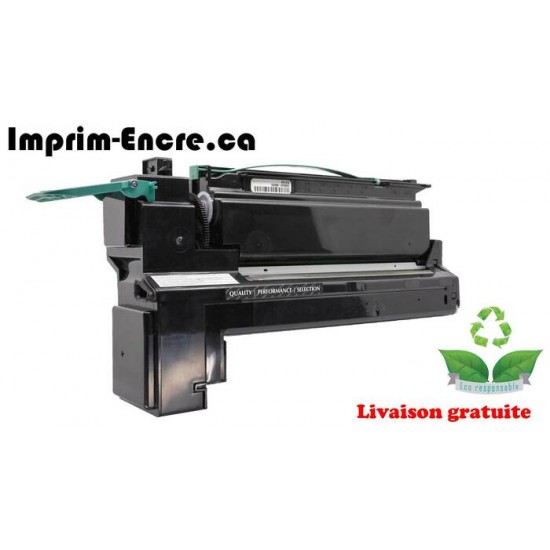 Lexmark toner C792X1KG noire remise à neuf de très haute qualité - 20,000 pages 