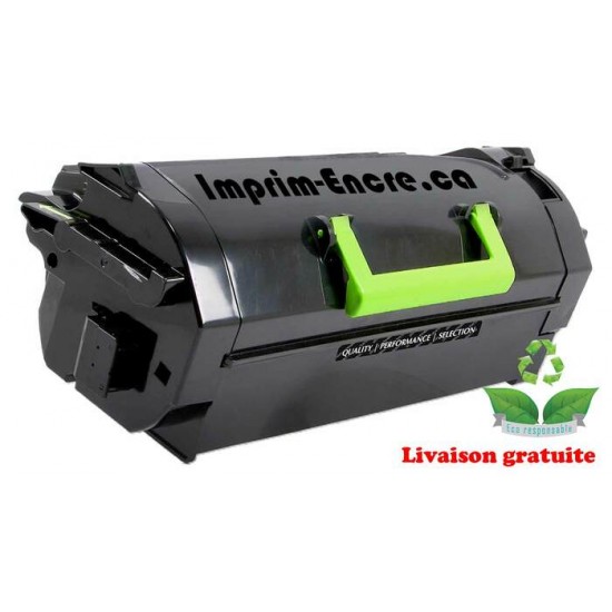 Lexmark toner 52D1000 noire originale ( OEM ) remise à neuf de très haute qualité - 6,000 pages 