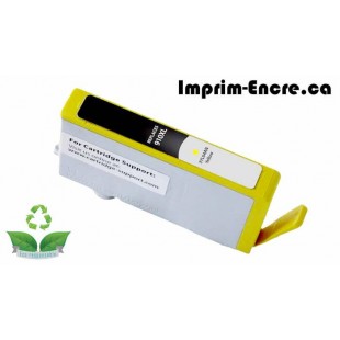 Encre HP 3YL64AN ( 910XL ) jaune originale ( OEM )...
