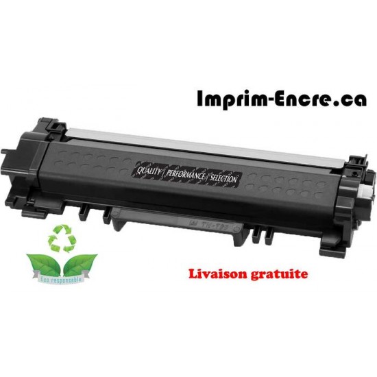Brother toner TN-760 noire originale ( OEM ) remise à neuf de très haute qualité - 3,000 pages