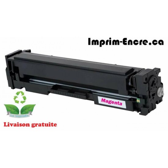 HP toner CF403A ( 201A ) magenta originale ( OEM ) remise à neuf de très haute qualité - 1,400 pages