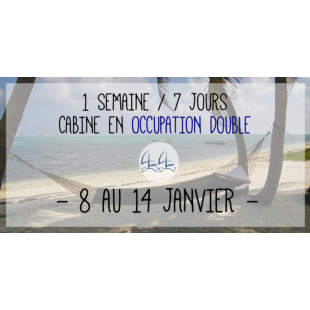 Croisière 7 jours (8 au 14 janvier) - cabine...