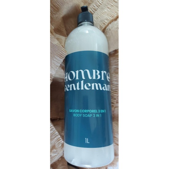 Savon Corporel 3 en 1 Hombre Gentlemen 1L
