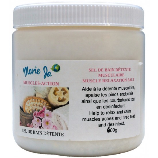Sel de Bain Détente Musculaire Muscles-Action  1kg